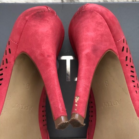 Apt 9 Coral Stilleto Heels - Picture 15 of 15